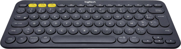 Logitech K380 toetsenbord Bluetooth AZERTY Grijs