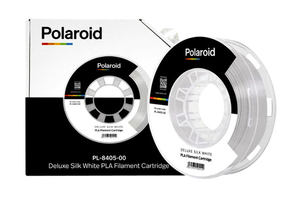 3D Filament Polaroid PLA 250g Deluxe Zijde wit