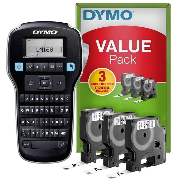 LABELMANAGER DYMO LM160 QWERTY VALUEPACK