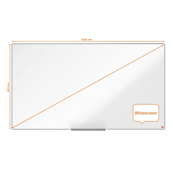 Whiteboard Nobo Impression Pro 1550x870mm emaille