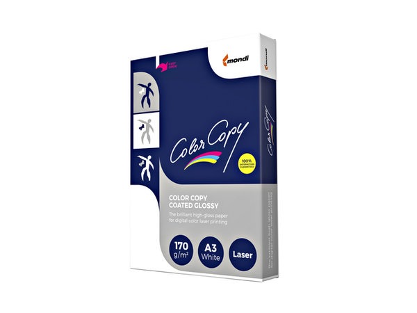 LASERPAPIER COLOR COPY COATED GLOSSY A3 170GR WIT