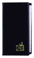 TELEFOONALBUM KTC K-6202 LARGE A-Z 4RINGS ASSORTI   LET OP!:  Prijs is voor 12 stuks