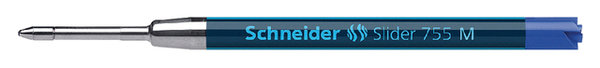 BALPENVULLING SCHNEIDER 755 SLIDER JUMBO M BLAUW   LET OP!:  Prijs is voor 10 stuks