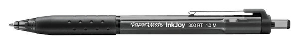 BALPEN PAPER MATE INKJOY 300 RT M ZWART   LET OP!:  Prijs is voor 12 stuks