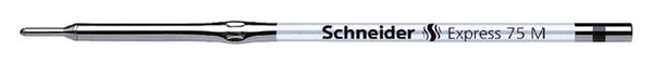 BALPENVULLING SCHNEIDER EXPRESS 75 M ZWART   LET OP!:  Prijs is voor 10 stuks