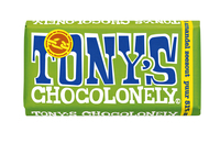 TONY'S CHOCOLONELY PUUR AMANDEL ZEEZOUT 180GR